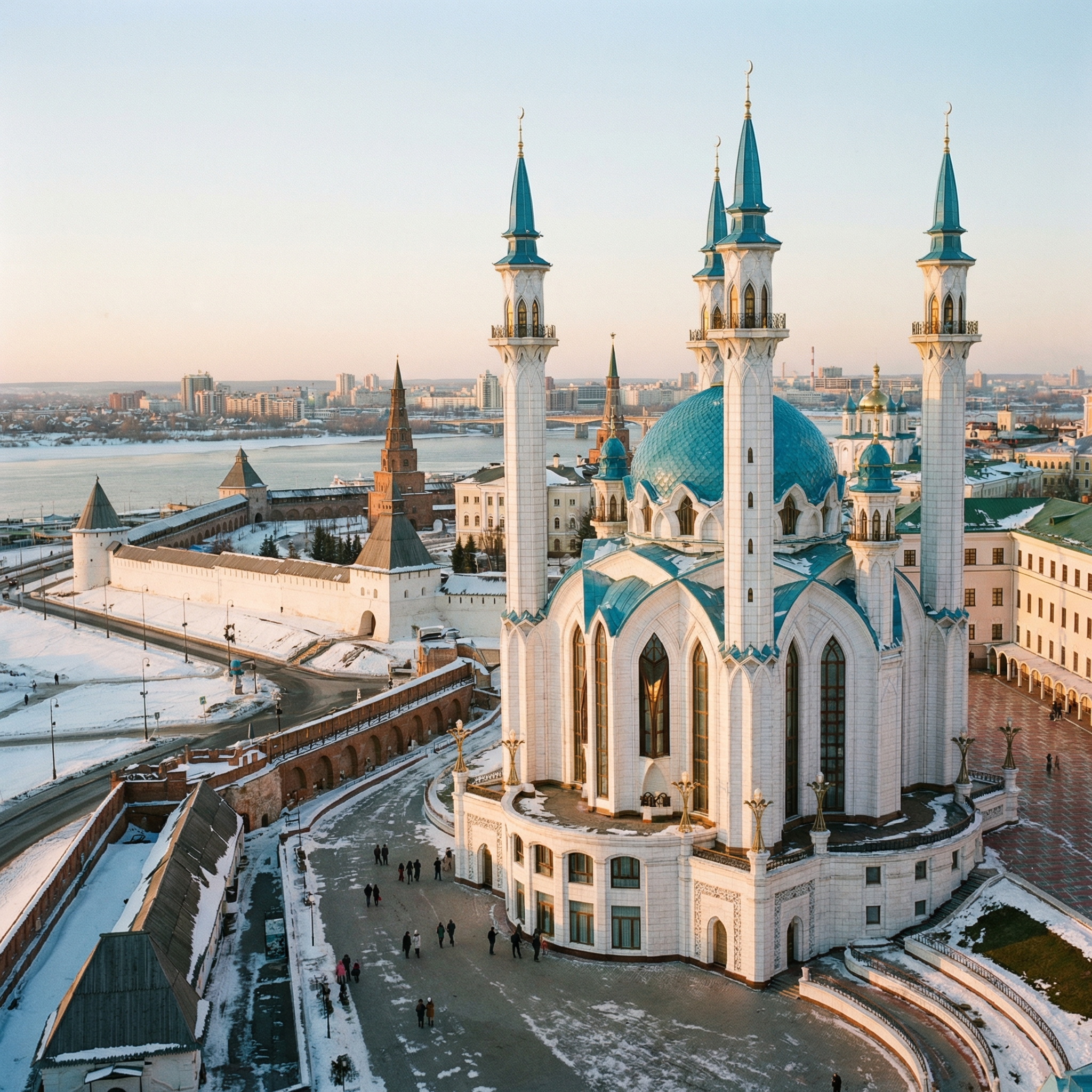 Казань, архитектура города и яркие достопримечательности